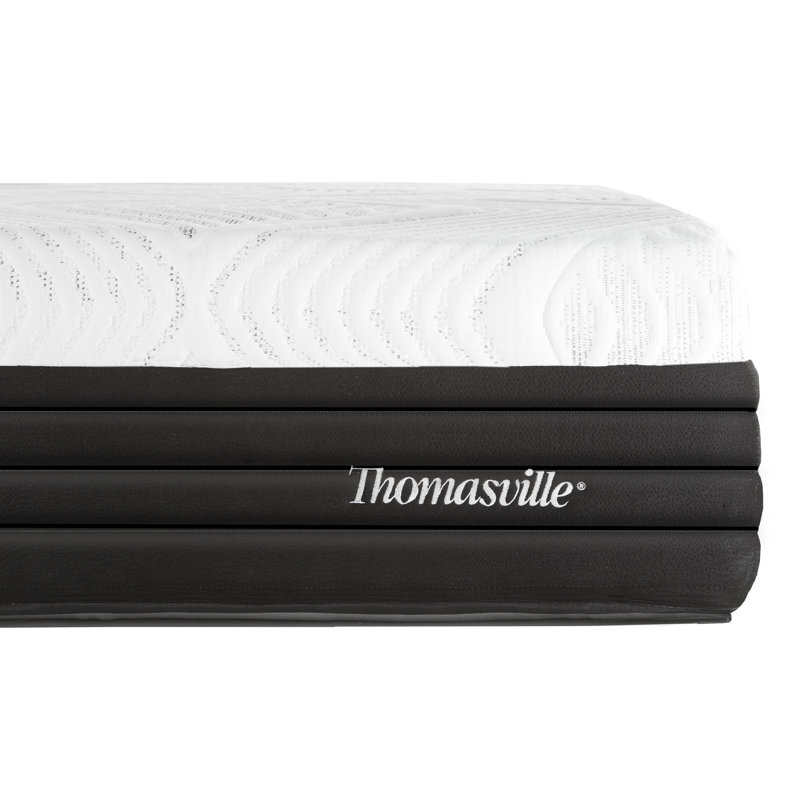Thomasville Jamestown 13.5" Hybrid Mattress with Cooling Memory Foam, Latex and Innerspring